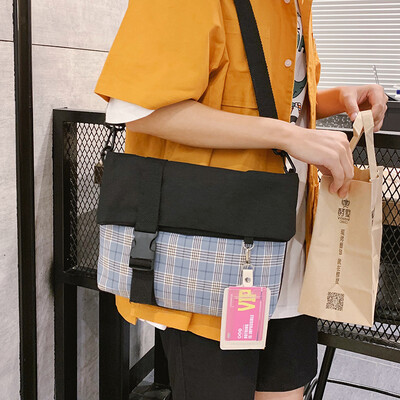 

Ancient feelings girl Messenger bag female Korean version of high school students campus Sen series wild ins super fire canvas shoulder