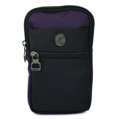 

1Pc Outdoor Men Bag Wear Belt Pockets Vertical Men Coin Purse Men Shoulder Bag