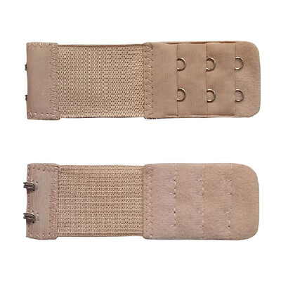 

Women Bra Extender 2 Hook 3 Row Ladies Soft Bra Extension Strap Lengthened Underwear