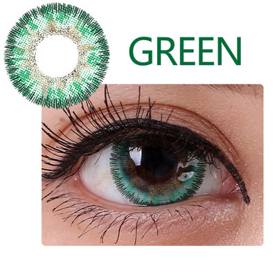 

1Pair Unisex Cosmetic Contact Lenses Colorful Halloween Party Cosplay Eye Makeup