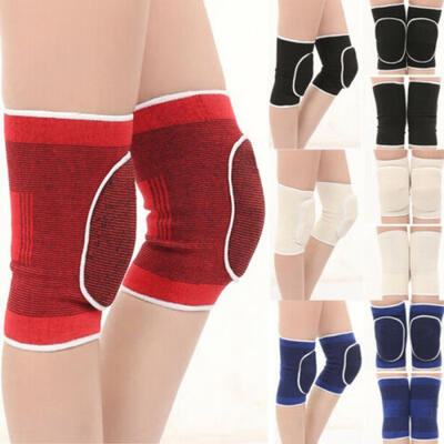 

Support Sports 1 Pair Sponge Knee Pads Guard Protector Basketball Volleyball USA