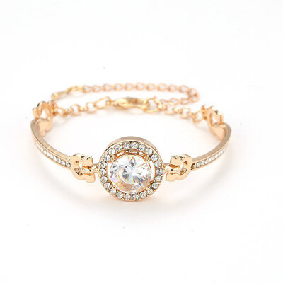 

Luxury Zircon Multi-Layer Bangle Bracelet High Quality Charm Bracelet for Women Girls Gift