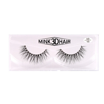 

1 Pair 3D Eyelashes Natural False Eyelashes Handmade Fake Eye Lashes Extension for Beauty Makeup Tool