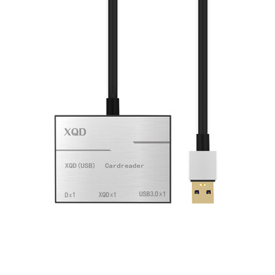 

XQDSD Card High Speed Card Reader USB30HUB Compatible with USB3020 Silvery