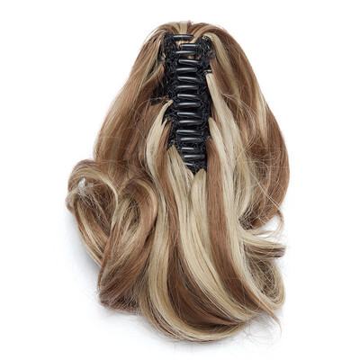 

Long Short Claw Ponytail Hair Extension One Piece Cute Clip in on Ponytail JawClaw Synthetic Straight Curly