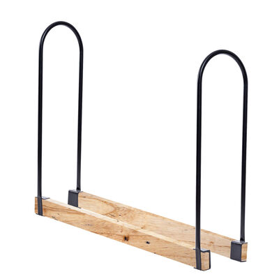 

Length Adjustable Outdoor U-shape Firewood Log Rack