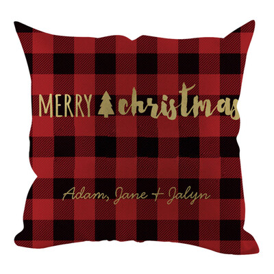 

〖Follure〗Christmas Pillow Cover Pillowcases Decorative Sofa Cushion Cover Home Decoration