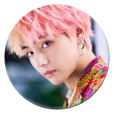 

BTS Bangtan Boys LOVE YOURSELF BTS Badge Button Pin Brooches for BTS ARMY 23 Inch