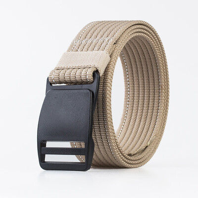

New Unisex belt Solid Color Nylon Automatic Buckle Women belt Wear Resistant Casual Cowboy pants Wild Men belt