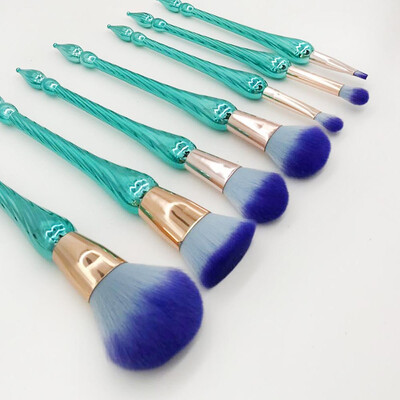 

〖Follure〗7pcs Makeup Set Powder Foundation Eyeshadow Eyeliner Lip Brushes