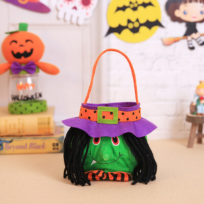 

Toponeto Halloween Kids Doll Candy Sweet Jar Box Children Storage Cans Party House Decor