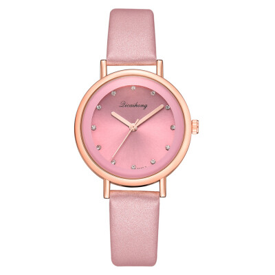 

Fashion ladies new high-grade diamonds English watch wish hot color simple casual casual wild watches