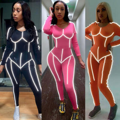 

2019 Women Jumpsuit Romper Bodycon Playsuit Clubwear Long Trousers Party Pants