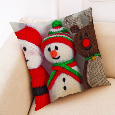 

Siaonvr Christmas Ragdoll Pillow Case Cushion Cover Sofa Home Car Decoration