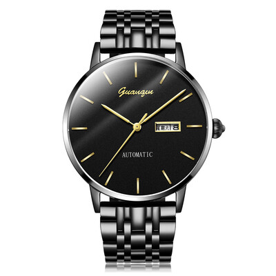 

GUANQIN GJ16101 Fine Steel Band Business Men Watch