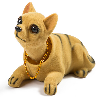 

40000 km car decoration car shaking head dog cartoon creative car interior jewelry doll dog doll Chihuahua SWY6001