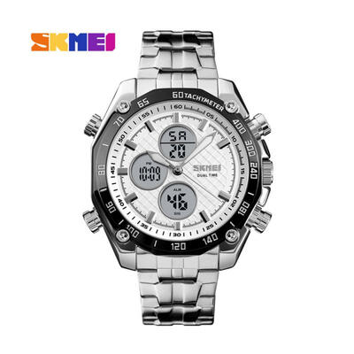 

SKMEI Quartz Sports Mens Wrist Watch Multifunction Double Display Clock Electronic Digital Waterproof Watches