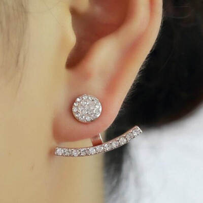 

New Stud earrings For Women Punk Earrings gold-color simple design weddings party earrings Jewelry
