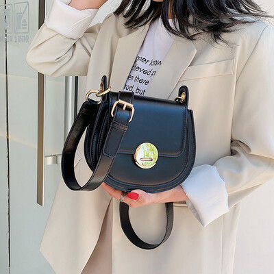

New small bag French small foreign saddle bag female bag new 2019 senior sense wild ins messenger bag