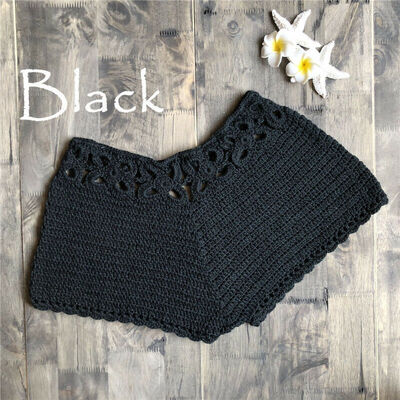 

Women Holiday High Waist Hot Cotton Short Mini Pants Hollow Out Crochet Shorts