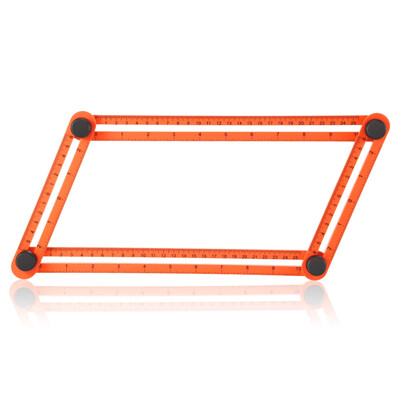 

Multifunctional Angle Measuring Ruler Tile Flooring Template Measurement Tool