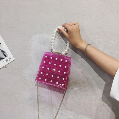 

Tailored Fashion Girl Pearl Crossbody Bags Women Cute Waterproof Messenger Crossbody Bag