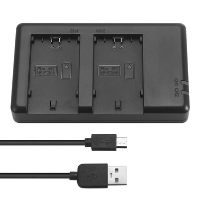 

ENERGYFIT Dual USB Charger for Sony NP-FZ100 Battery BC-QZ1 Charger Alpha 9 A9 Alpha 9R A9R Alpha 9S A9S A7RIII A7R3 a7 III