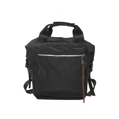 

Casual Nylon Waterproof Backpack Women High Capacity Travel Book Bags Girls Students Solid Color Satchel Backpack