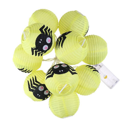 

Hallo-ween String Light Pump-kin Lantern DIY 10 -E-Ds Ba-ttery-operated Fairy Lamp for Indoor Hallo-ween Decoration