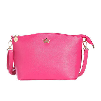 

Casual Crown Candy Color Sling Shoulder Bag Women Crossbody Messenger Bags
