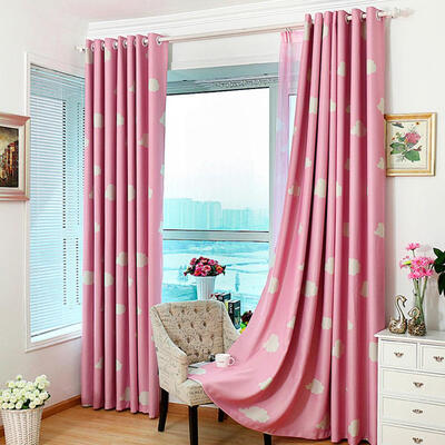 

Clouds Printing Blackout Curtain Living Room Window Blind Shading Drapes