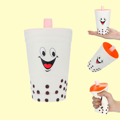 

Gotoamei Stress Reliever Scented Super Slow Rising Kids Toy Squeeze Toys Milk Tea