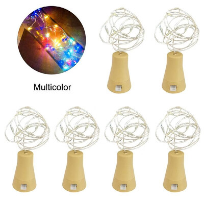 

10LEDs Solar Wine Bottle Light Waterproof Copper Wire Decorative Lamp String