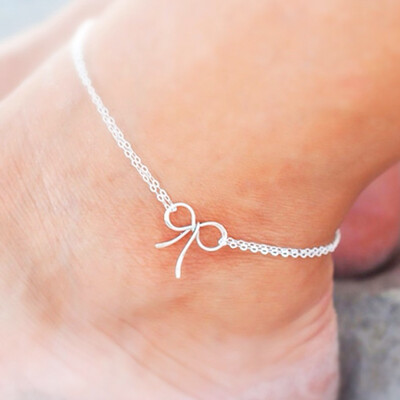 

Bow Tie Anklet Knot Anklet Bracelet For Women Girl Jewelry