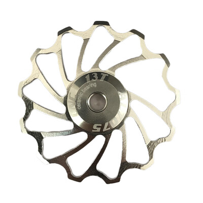 

1pc 13T MTB Bike Bicycle Pulley Alloy Rear Derailleur Bearing Guide Wheel 50mm