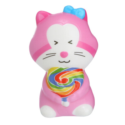 

Tailored Squishies Toy Kawaii Adorable Cat Toy Slow Rising Cream Scented Stress Relief
