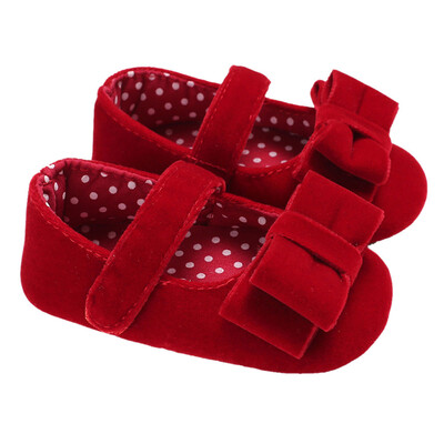 

Baby Infant Kids Girl Soft Sole Crib Toddler Newborn Shoes