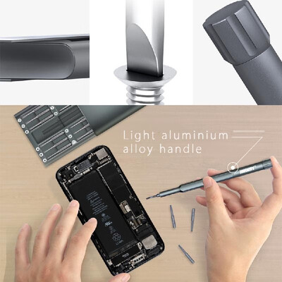 

JAKEMY 24 in 1 Screwdriver Set -2 Bits Precision Magnetic Screw-driver Bit Screw Driver DIY Repair Tool Kit Electronic Maintenanc