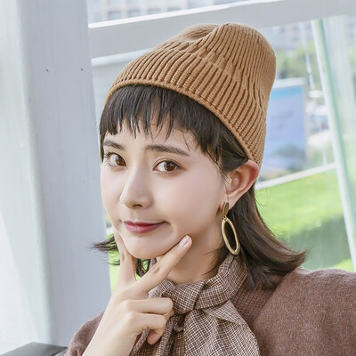 

Hat Lady Autumn&Winter New Woolen Cap Korean Chao Net Red Point Headgear Couple with Ear Protector Cold Cap Men