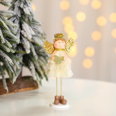

Gobestart Christmas Decoration Cute Angel Doll Desktop Decoration Childrens Room Decor