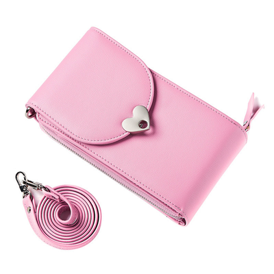 

New womens purse mobile phone bag multi-functional vertical cross bag