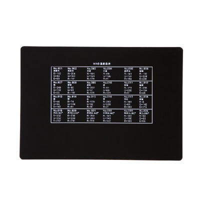 

Professional 24 Color Card Test for Superior Digital Color Correction