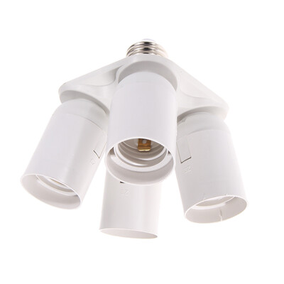 

34 in1E27 Base Socket Splitter Light Lamp Bulb Adapter Holder for Softbox
