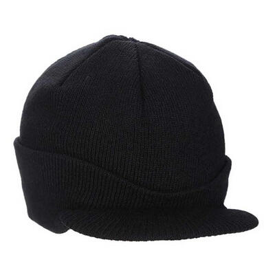 

Fashion Men Women Knit Baggy Beanie Ski Peaked Baseball Cap Autumn Winter Hat