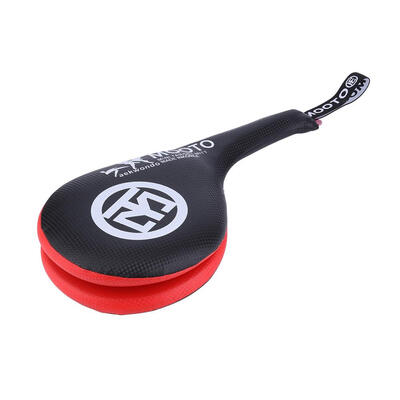 

Kids Taekwondo PU Rebound Sponge Durable Double Kick Pad Target for Trainig