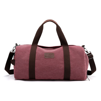 

Canvas luggage bag large capacity portable men&women short trip exercise package