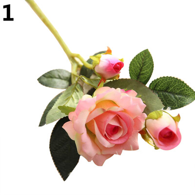 

Artificial Rose Flowers Cloth Centerpiece Craft Wedding Party Home Decor