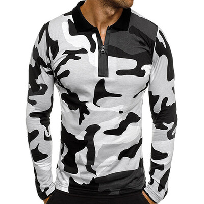 

SUNSIOM Mens Long Sleeve Slim Fit Blouse Shirt Summer Casual Muscle Tee Tops Shirts