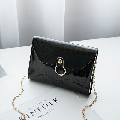 

2019 New Style Sequined Hot Sale Women Flap PVC PU Shoulder Bag Tote Jelly Purse Wallet Handbag Satchel Lady