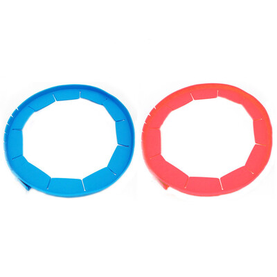 

Toponeto 2Pcs Adjustable Silicone Pie Crust Shield Silicone Fit 85-115Inch Rimmed Dish